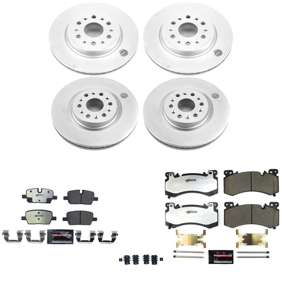 Z36 Truck & Tow Premium Carbon-Fiber Ceramic Brake Pad and Fully Coated Rotor Ki