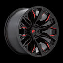 20X10 Fuel D823 FLAME G-BLK MILL C-RED 5X139.7 ET-18 wheel/rim-3