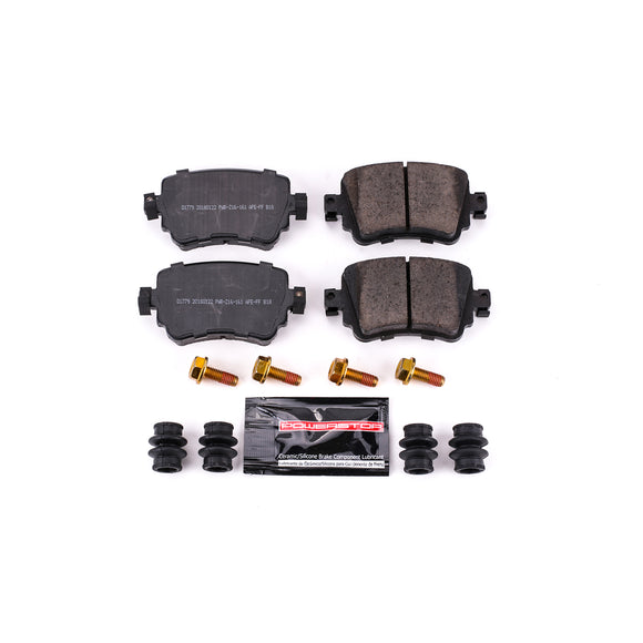 PowerStop Z23 Evolution Sport Carbon-Fiber Brake Pads With Hardware