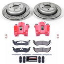 PowerStop Z23 Daily Driver Carbon-Fiber Ceramic Pads Drilled & Slotted Rotor & C