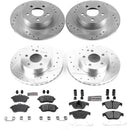 PowerStop Z23 Daily Driver Carbon-Fiber Ceramic Brake Pad and Drilled & Slotted