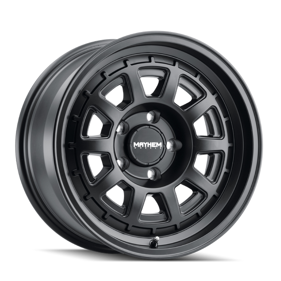 17x8 Mayhem Voyager Matte Black 6x130 ET52 wheel/rim