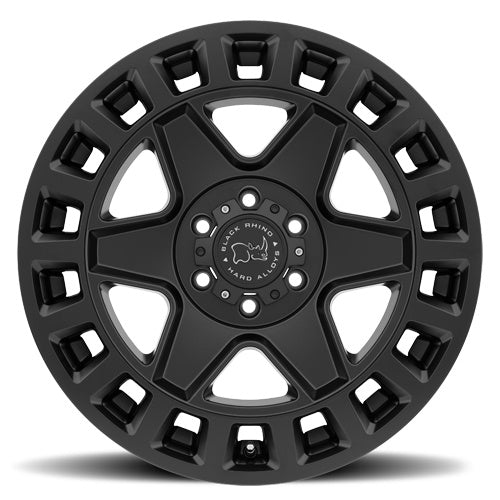 17X9 Black Rhino York Matte Black Wheel/Rim 5X127 ET-12 5-127 17-9