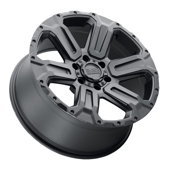 18x9 Black Rhino Wanaka Matte Black 6x120 ET12.00 CB67.10 Wheel/Rim