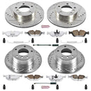 PowerStop Z26 Street Performance Ceramic Brake Pad and Drilled & Slotted Rotor K