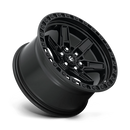 17X9 Fuel D697 KICKER Matte Black 6X114.3 ET12 wheel/rim