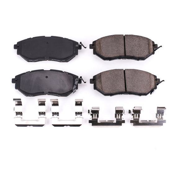 PowerStop Z17 Evolution Ceramic Brake Pads With Hardware