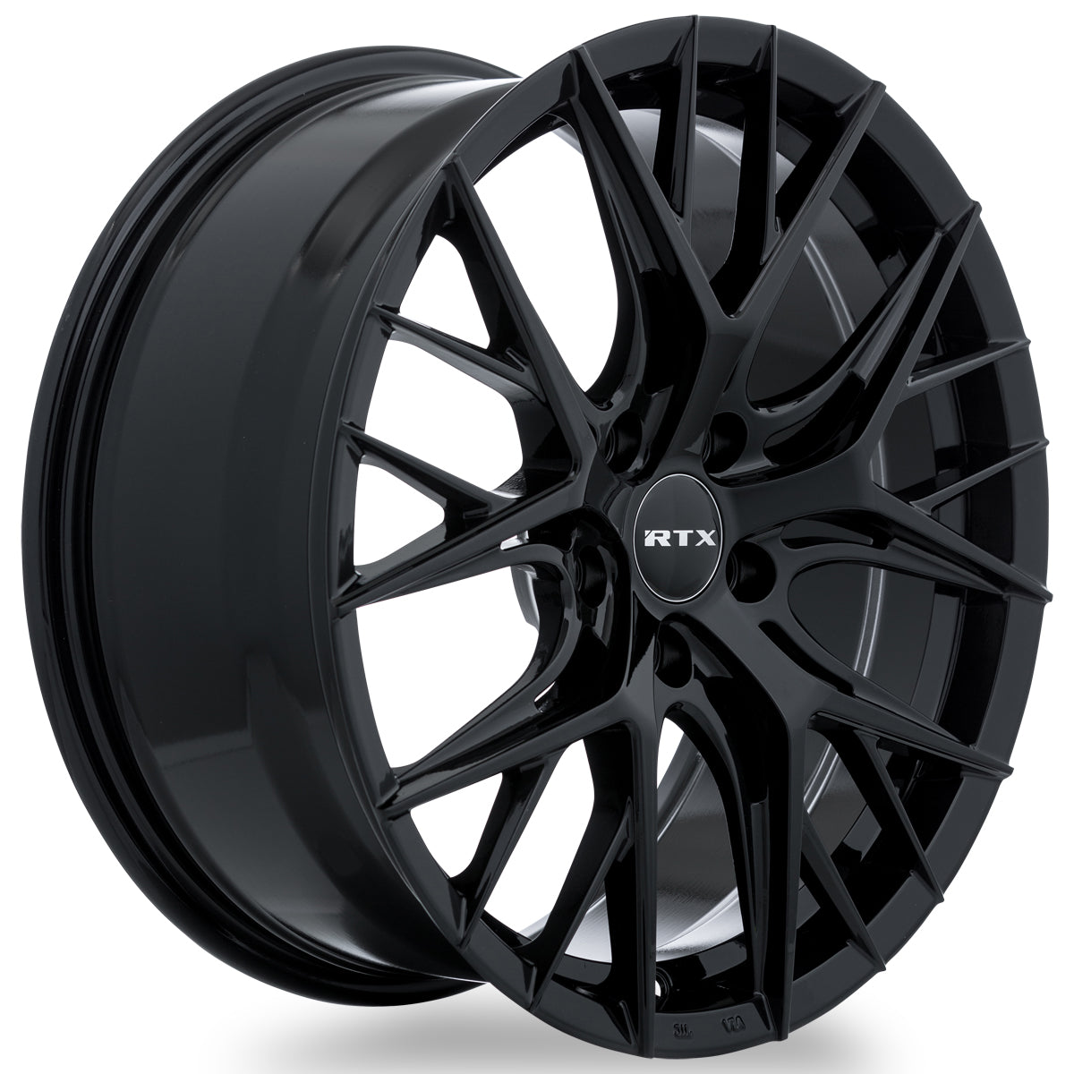 18x8 RTX Valkyrie Gloss Black 5x114.3 ET40 wheel/rim