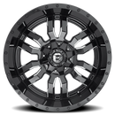 22x10 Fuel Off-Road D595 Sledge Gloss Black Milled 6x135 ET10 CB106.1 Wheel Rim