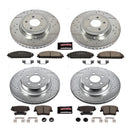 PowerStop Z23 Daily Driver Carbon-Fiber Ceramic Brake Pad and Drilled & Slotted