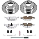 PowerStop Z26 Street Performance Ceramic Brake Pad and Drilled & Slotted Rotor K
