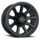 17x8.5 Vision 353 Turbine Matte Black Wheel 8x170 ET18 CB125.2