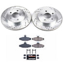 PowerStop Z23 Daily Driver Carbon-Fiber Ceramic Brake Pad and Drilled & Slotted