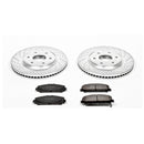 PowerStop Z23 Daily Driver Carbon-Fiber Ceramic Brake Pad and Drilled & Slotted