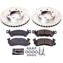 PowerStop Z23 Daily Driver Carbon-Fiber Ceramic Brake Pad and Drilled & Slotted