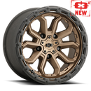 20x10 Vision 405 Satin Bronze 5x127 ET-25 wheel/rim
