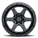 22x10 MTX Spitfire 6 Gloss Black 6x139.7 ET-18 CB106.1 Wheel