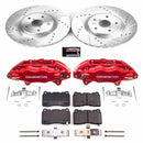 PowerStop Z23 Daily Driver Carbon-Fiber Ceramic Pads Drilled & Slotted Rotor & C