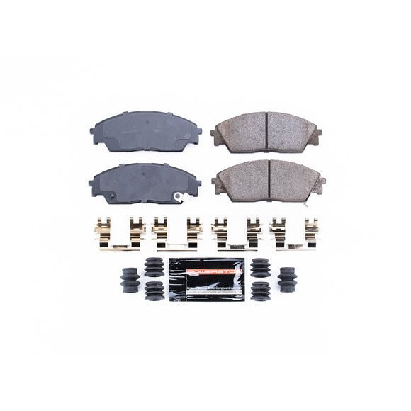 PowerStop Z23 Evolution Sport Carbon-Fiber Brake Pads With Hardware