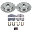 PowerStop OE Stock Replacement Low-Dust Ceramic Brake Pad and Rotor Kit