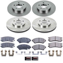 PowerStop OE Stock Replacement Low-Dust Ceramic Brake Pad and Rotor Kit