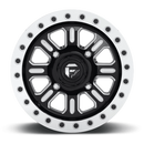 15X7 Fuel UTV D910 Hardline Beadlock Gloss Black-MIL 4X156 ET38 wheel/rim