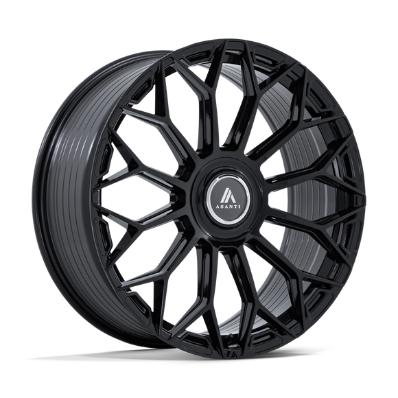 22x10 Asanti AB051 Envoy Gloss Black 5x112 ET35 CB74.1 Wheel Rim
