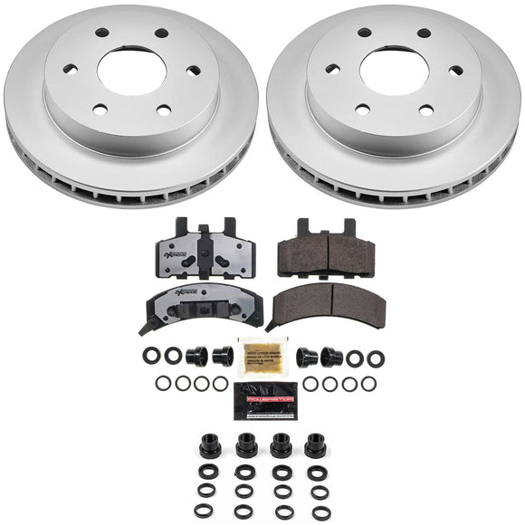 Z36 Truck & Tow Premium Carbon-Fiber Ceramic Brake Pad and Fully Coated Rotor Ki