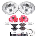 PowerStop Z23 Daily Driver Carbon-Fiber Ceramic Pads Drilled & Slotted Rotor & C