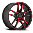 18x8 Konig Myth Gloss Black/Red Tint 5x112 ET43 Wheel Rim-2