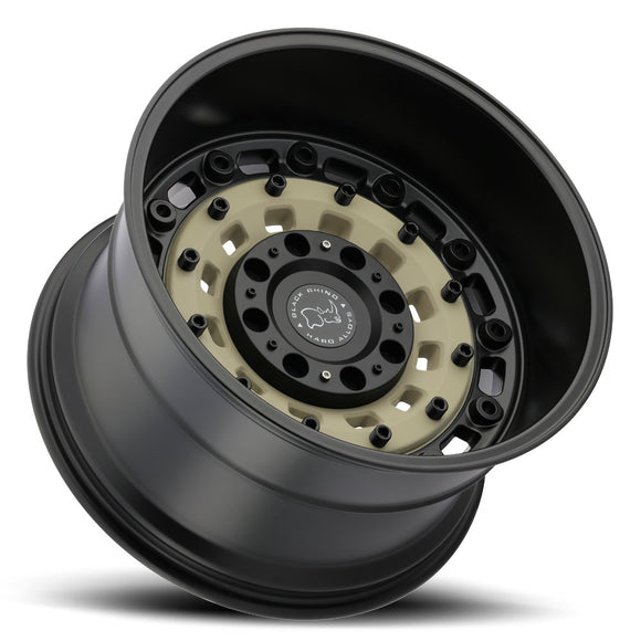 18x9.5 Black Rhino Arsenal Sand on Black 8x165.1 ET12.00 CB122.00 Wheel/Rim