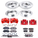 PowerStop Z23 Daily Driver Carbon-Fiber Ceramic Pads Drilled & Slotted Rotor & C