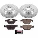 PowerStop Z23 Daily Driver Carbon-Fiber Ceramic Brake Pad and Drilled & Slotted