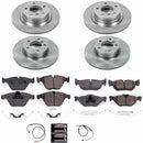 PowerStop OE Stock Replacement Low-Dust Ceramic Brake Pad and Rotor Kit