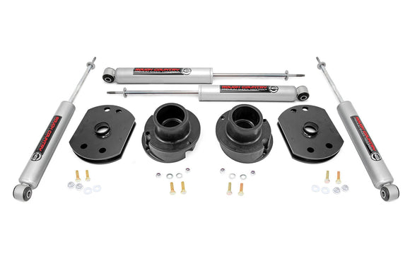 Rough Country 2.5" Lift Kit N3 Shocks For Ram 2500 4WD 14-23