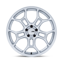 19x11 American Racing AR952 GT Street Gloss Silver 5x114.3 ET50 CB70.5 Wheel Rim