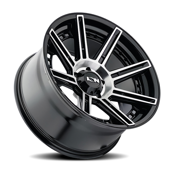 20x10 ION 149 Gloss Black Machined 8x180 ET-24 Wheel Rim