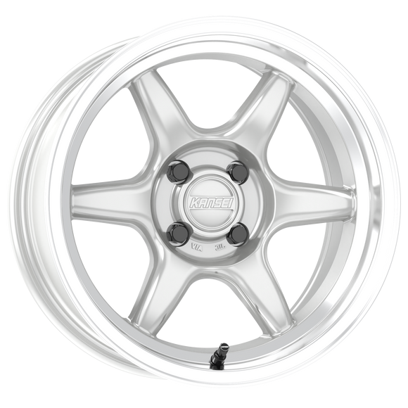 15x8 Kansei K11S Tandem Hyper Silver 4x100 ET0 CB73.1 Wheel