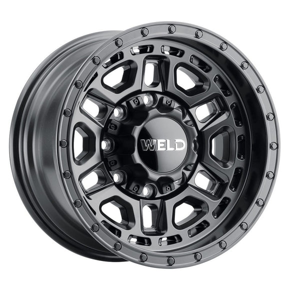 20x9 WELD Off-Road Crux Satin Black 8x170 ET0 CB125.1 Wheel Rim