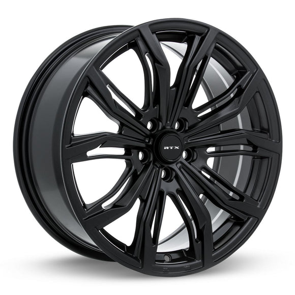 18x8 RTX Black Widow Satin Black 5x114.3 ET42 wheel/rim
