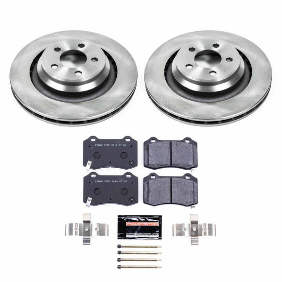 PowerStop Track Day High-Performance Brake Pad and Rotor Kit