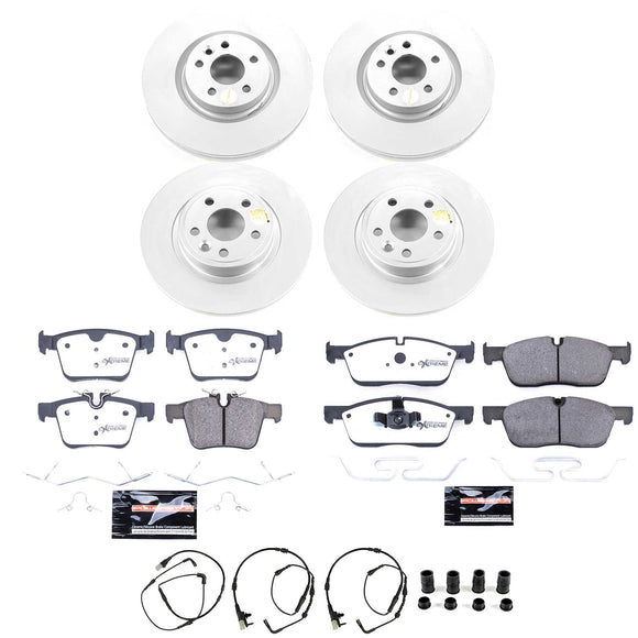 Z36 Truck & Tow Premium Carbon-Fiber Ceramic Brake Pad and Fully Coated Rotor Ki