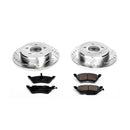 PowerStop Z23 Daily Driver Carbon-Fiber Ceramic Brake Pad and Drilled & Slotted
