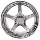 18" Replica Wheel CV05 Fits Chevrolet Corvette - C5 Rim 18x10.5 Deep Dish Chrome