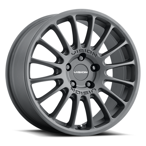 17x7 Vision 477 Monaco Satin Black 5x100 ET38 Wheel Rim