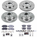 PowerStop Track Day Spec High-Performance Brake Pad and Rotor Kit