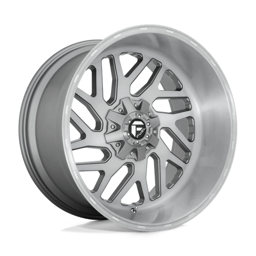 20X12 Fuel 1PC D715 Triton Platinum Gray 6X135 6X139.7 6X5.5 ET-44 Wheel