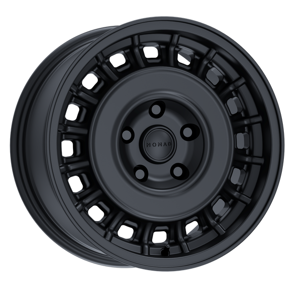 17x8.5 Nomad N502SB Arvo Satin Black 6x120 ET0 CB67.1 Wheel