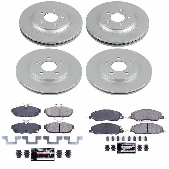 Z23 Daily Driver Premium Carbon-Fiber Ceramic Brake Pad and Fully Coated Rotor K