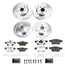 PowerStop Z26 Street Performance Ceramic Brake Pad and Drilled & Slotted Rotor K